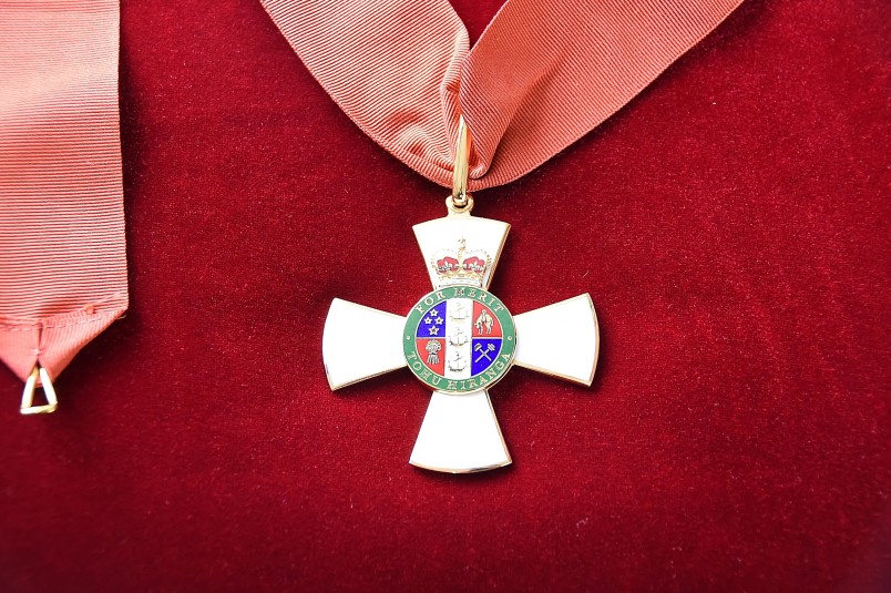 Image of the insignia of a Companion of the New Zealand Order of Merit