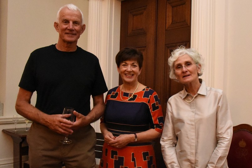 an image of Dame Patsy and Michael and Diane Lookman