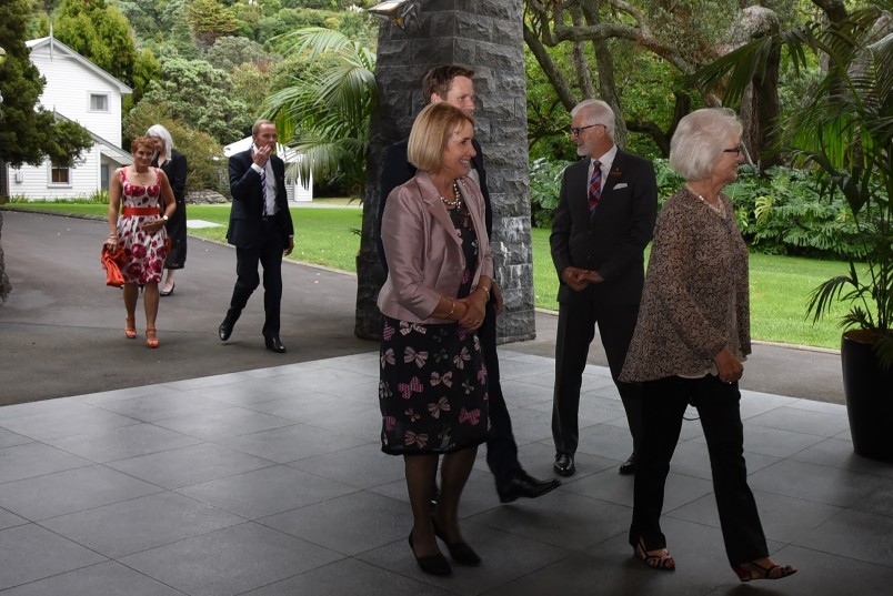 an image of Guests arriving at Government House Auckland