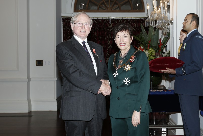 Image of Dame Patsy Reddy and Cam Moore