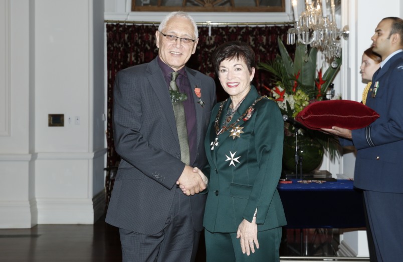 Image of Dame Patsy Reddy and Dr David Tipene-Leach