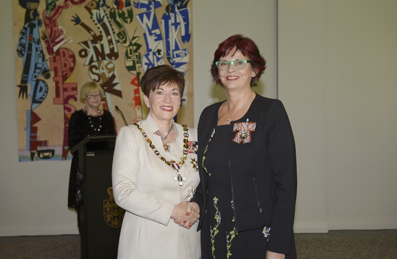 Image of Lynnette Flowers and Dame Patsy Reddy