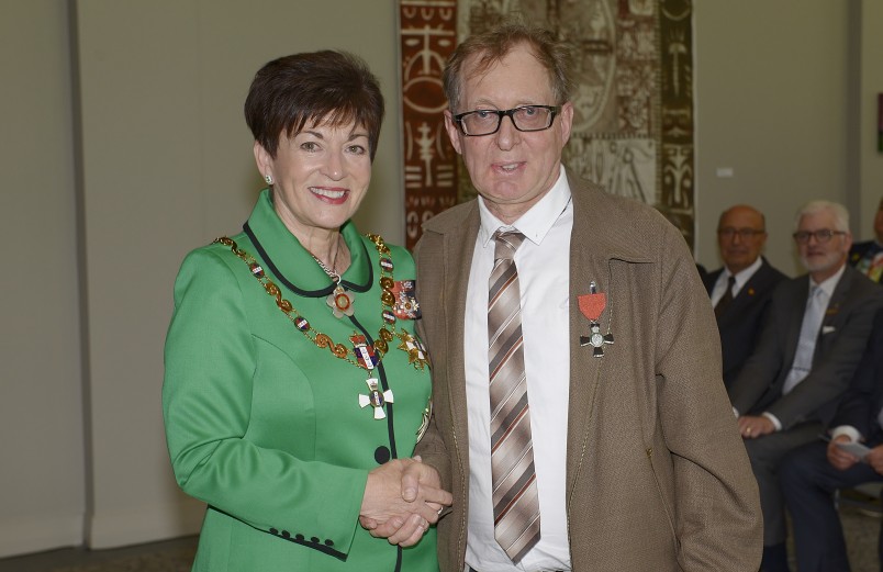 Image of Murray Chandler and Dame Patsy Reddy
