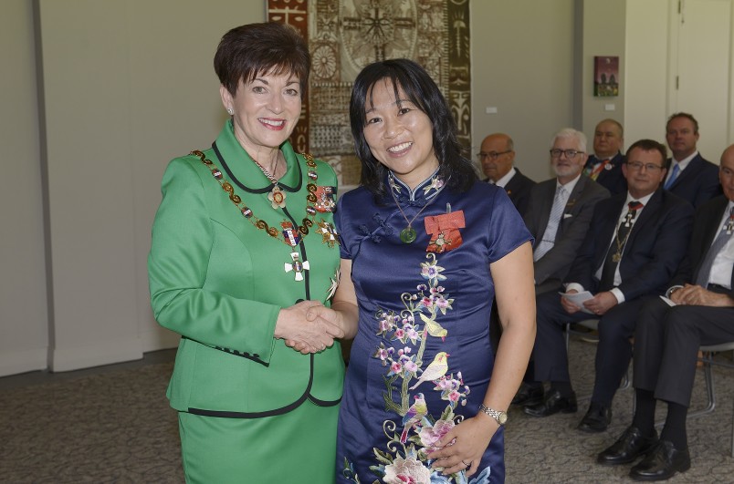 Image of Dr Renee Liang and Dame Patsy Reddy