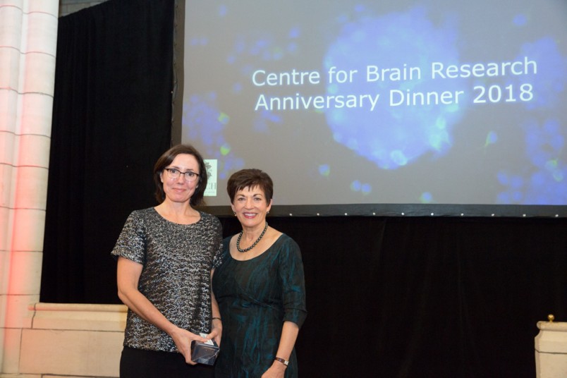an image of Dame Patsy with Associate Professor Cathy Stinear
