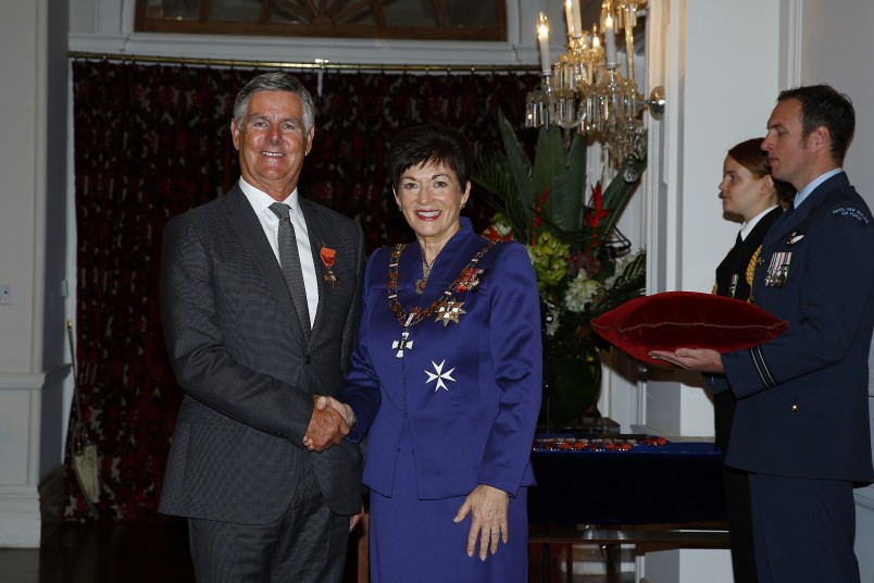 an image of Mr Bill Speedy, of Auckland, ONZM for services to philanthropy and watersports