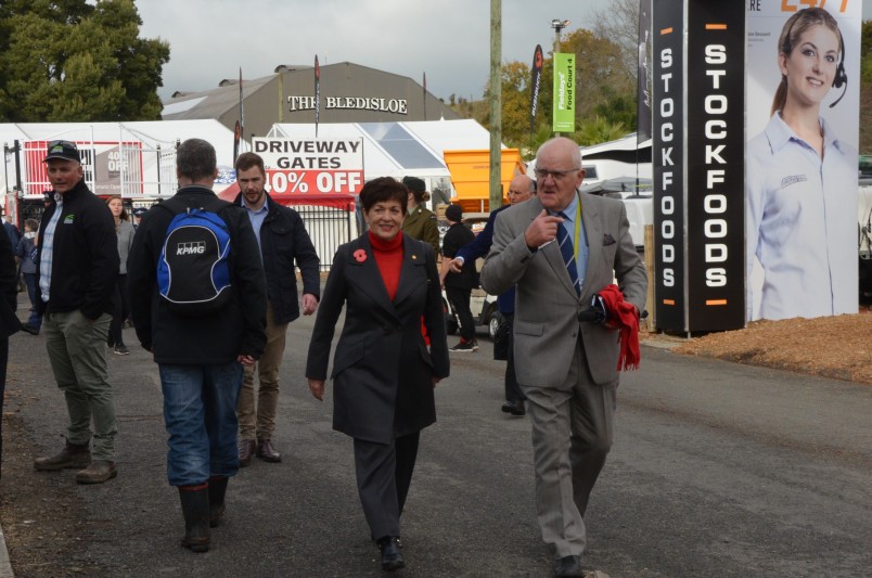 an image of Dame Patsy and Peter Carr at Fieldays