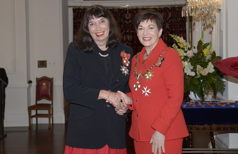 Image of Dame Patsy and Dame Catherine Healy