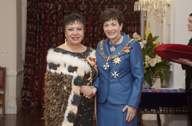 Image of Timua Brennan, of Rotorua, ONZM, for services to music and Māori performing arts
