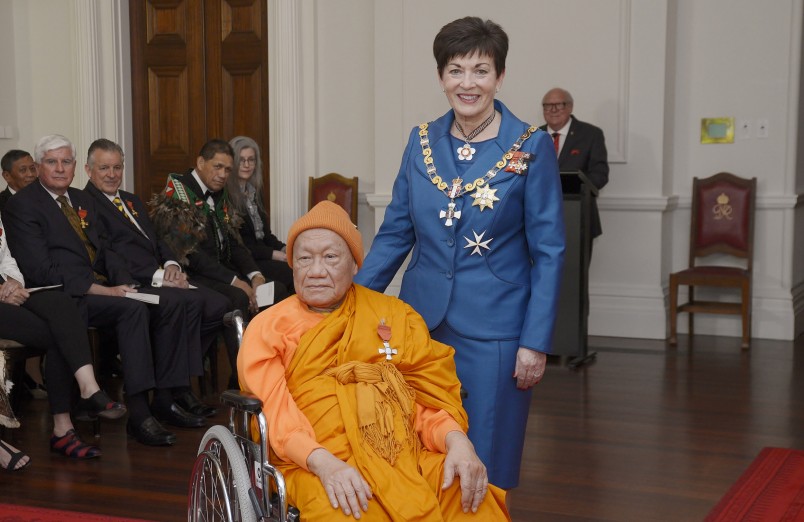 Image of The Venerable Suthep Surapong, of Wellington, MNZM, for services to the Cambodian community 