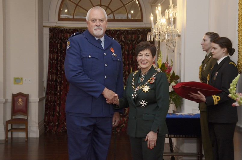 Image of  Senior Constable Phillip Taylor, of Rotorua, MNZM, for services to the New Zealand Police and the community