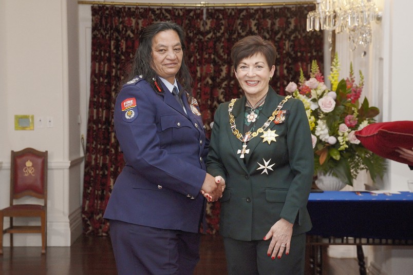 Image of Maera Maki-Anderson, of Murupara, QSM, for services to Fire and Emergency New Zealand