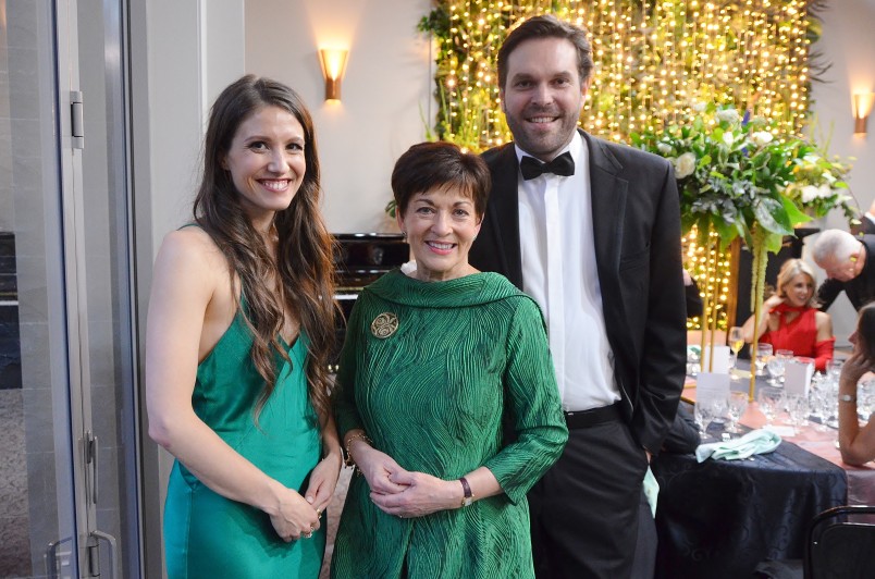 Image of Dame Patsy with Lucy Marinkovich and Lucien Johnson