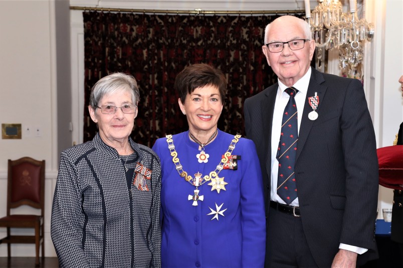 Ngaire and Ronald Rowe, of Palmerston North,QSM, for services to the community