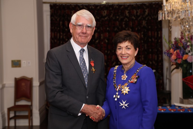 Image of  Russell Howie, of Nelson, ONZM, for services to environmental resource management