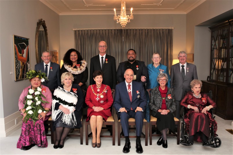 Their Excellencies and honours recipients