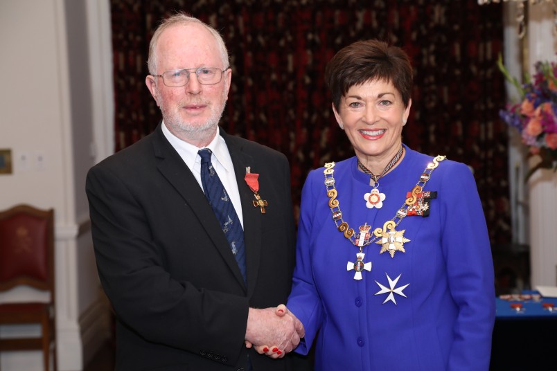 Mike Johnston, of Nelson, ONZM, for services to geological science and history