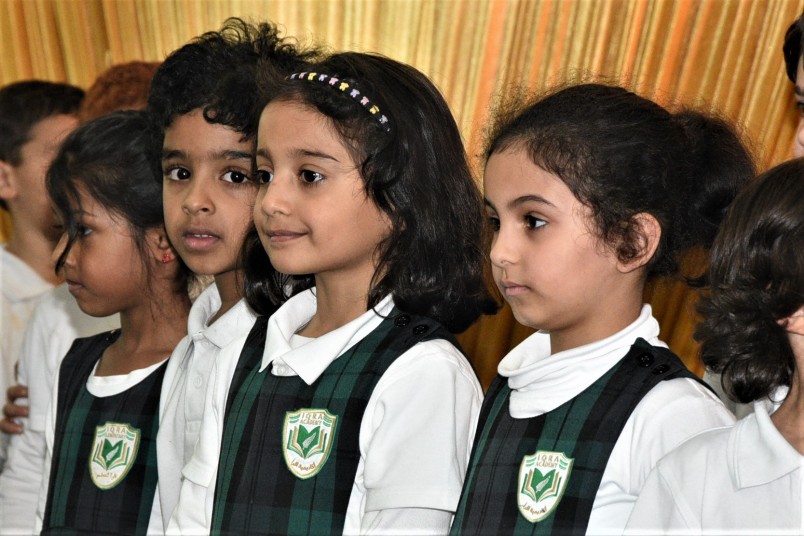 Iqra Elementary School students