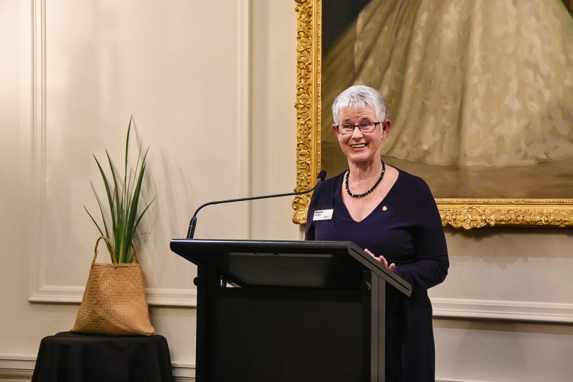 Image of Marion Cowden, President of the Rotary Club of Wellington