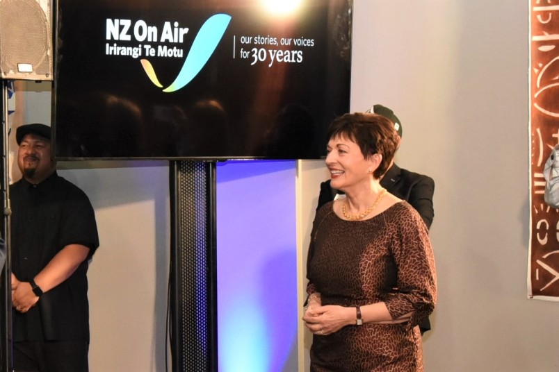 Dame Patsy at the NZ On Air 30th birthday reception