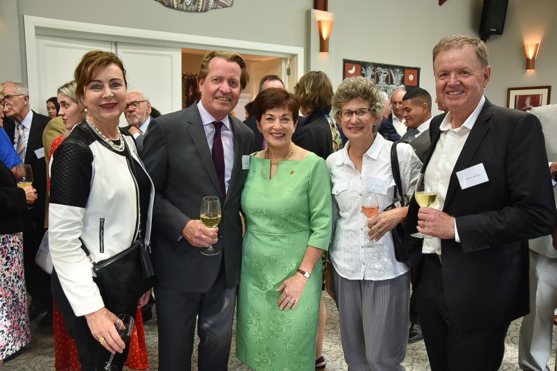 Image of Dame Patsy and guests