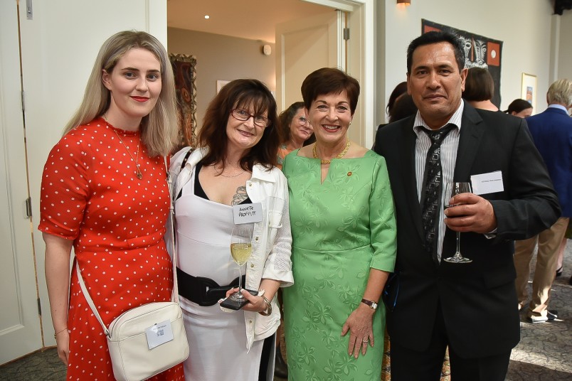 Image of Dame Patsy with Holly Mathieson, Annette Profit and George Ngatamariki