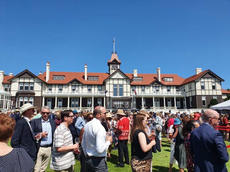 Alt text inferred from image gallery title: Waitangi Day 2020 Government House Wellington.
