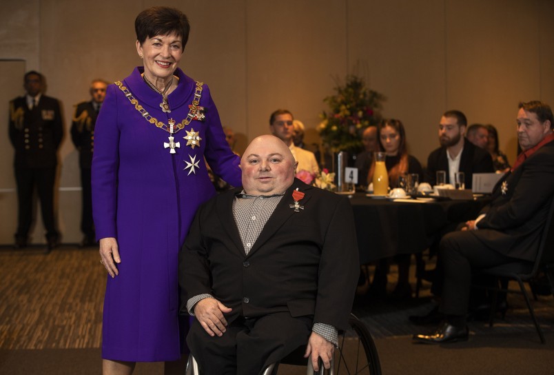 Image of Hadleigh Pierson, of Christchurch, MNZM, for services to paralympic sport