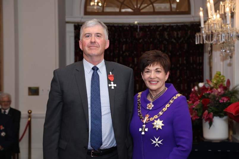 Image of Dr Kevin Knight, of Christchurch, MNZM, for services to education