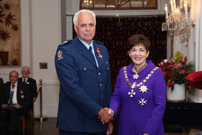 Image of Senior Sergeant Bryan Smith, of Hastings, MNZM, for services to the New Zealand Police and the community