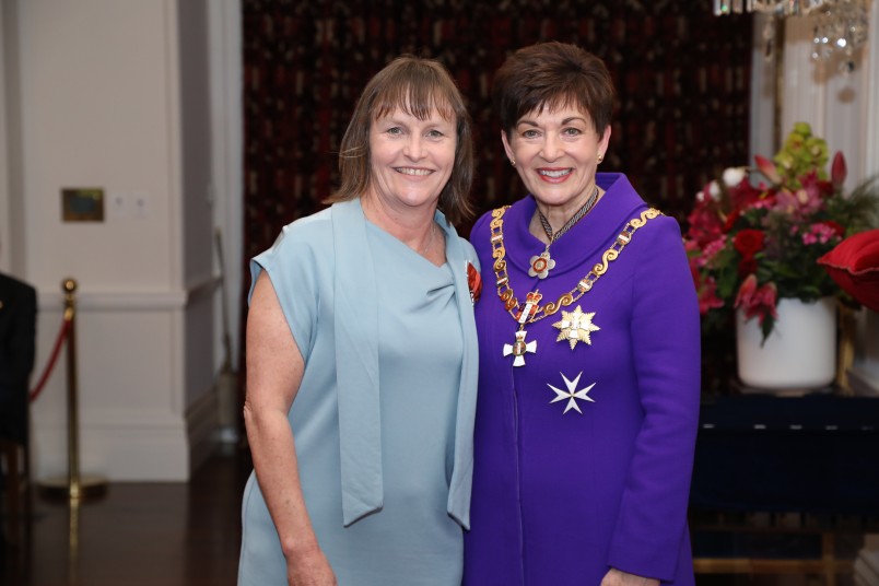 Image of Sharon Kearney, of Akaroa, MNZM, for services to physiotherapy and netball