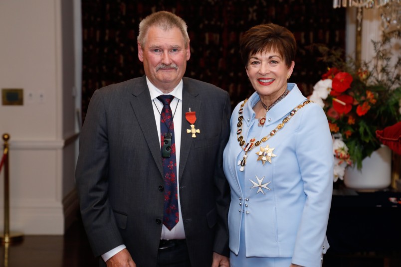 Image of Mr Alistair Spierling, of Greytown, ONZM, for services to the State and the community