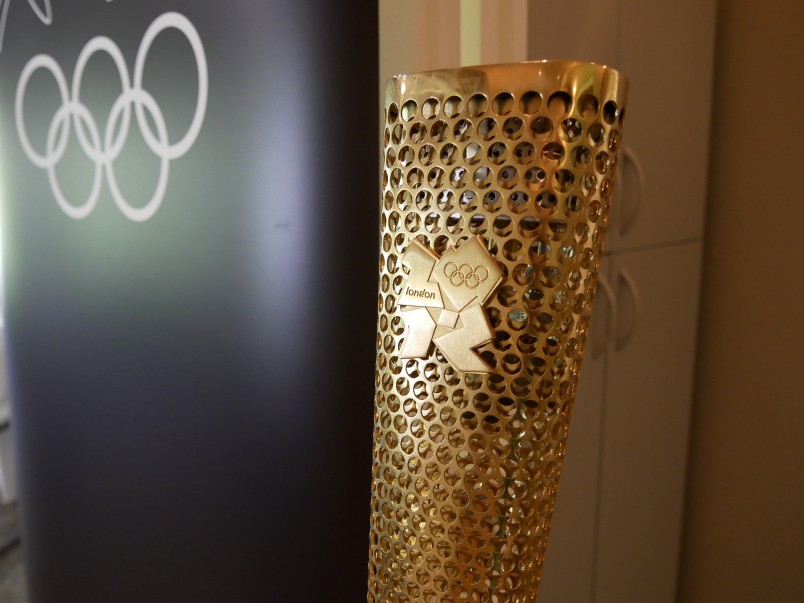 Image of an Olympic torch