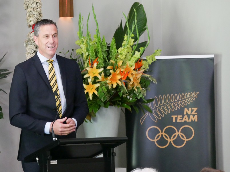Image of NZ Olympic team Chef de Mission Rob Waddell