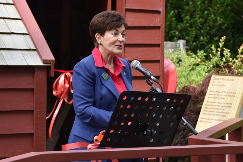 Dame Patsy Reddy speaks about the Wairarapa