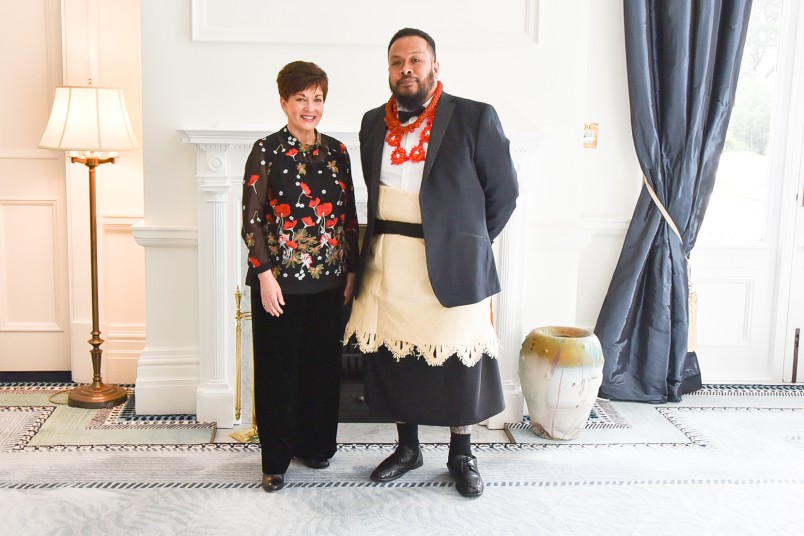 Image of Dame Patsy and Harriet Friedlander Residency recipient Kalisolaite 'Uhila