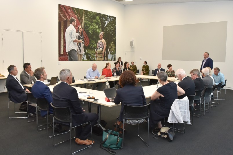 Image of the Waitangi National Trust Board meeting