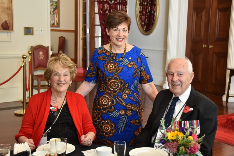 Image of Dame Patsy with Beryl and Graham Boswell