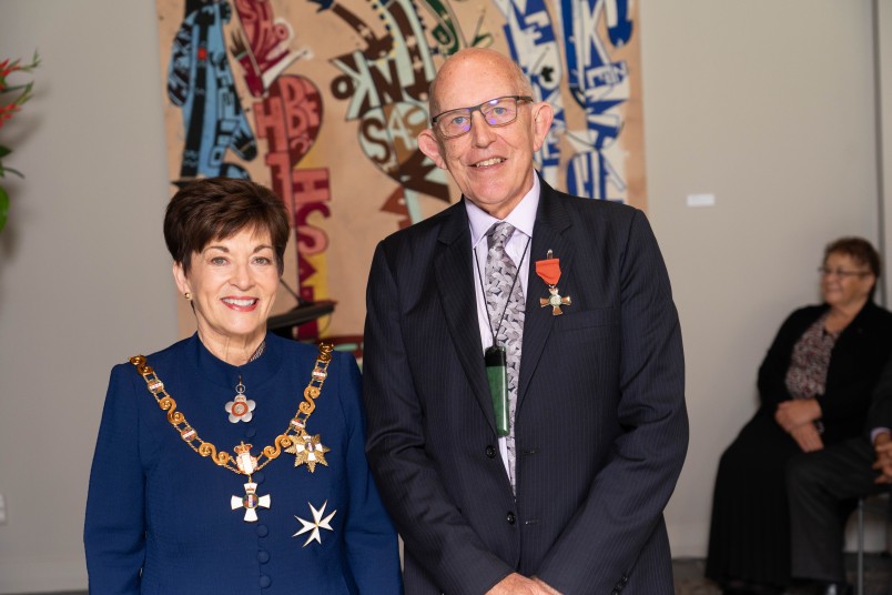 Image of Mr Mike Sutton, of Hamilton, MNZM, for services to education