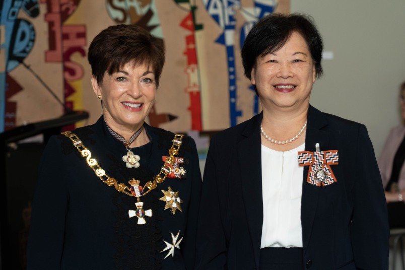 Ms Rosa Chow, Dame Patsy Reddy