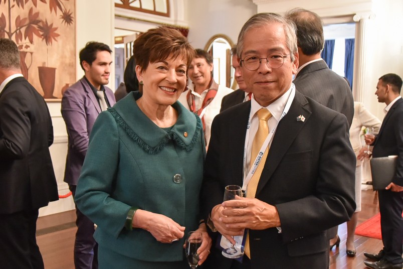 Image of Dame Patsy and Japanese Ambassador HE Koichi Ito