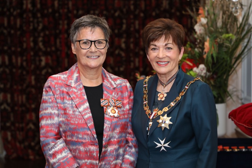 Ms Clare Wells, Dame Patsy Reddy
