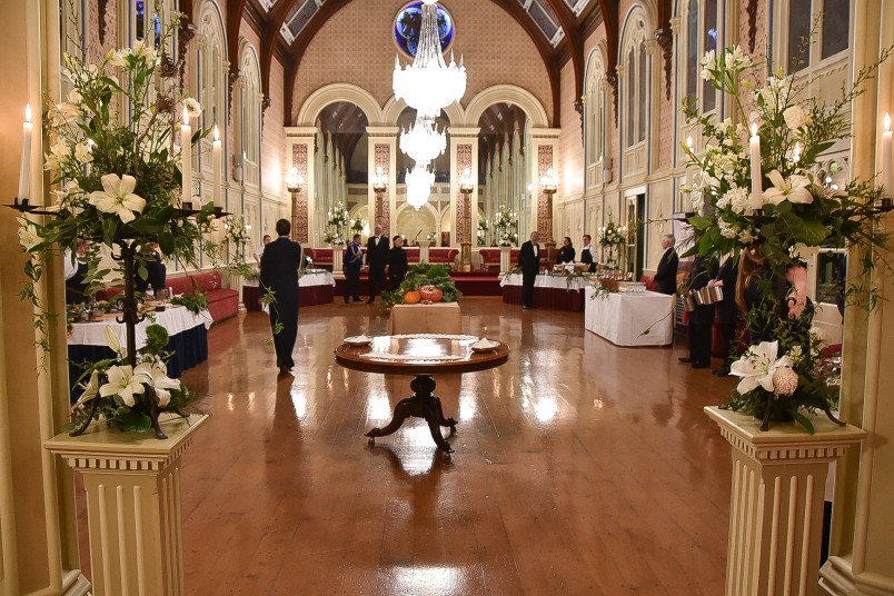 Image of the ballroom at Government House in Hobart