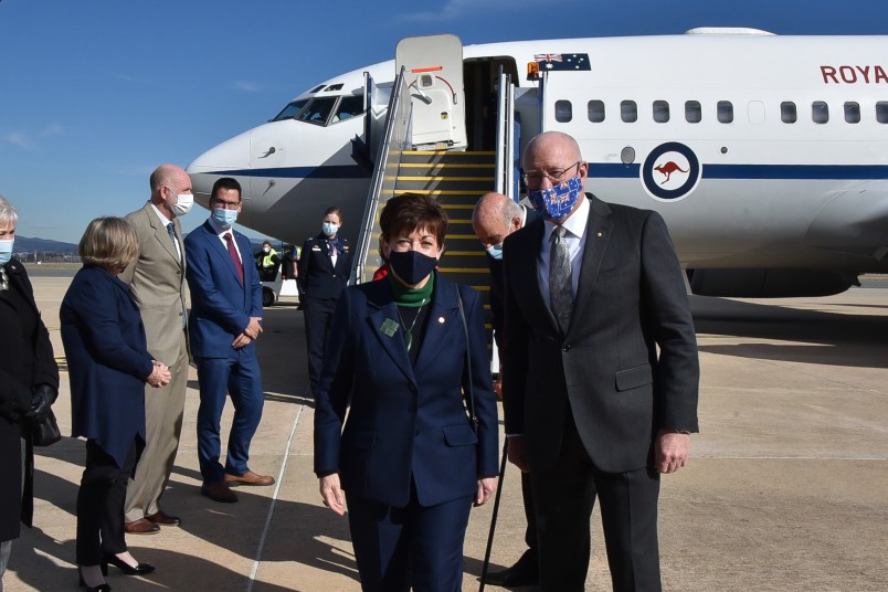 Image of Dame Patsy Reddy and General David Hurley