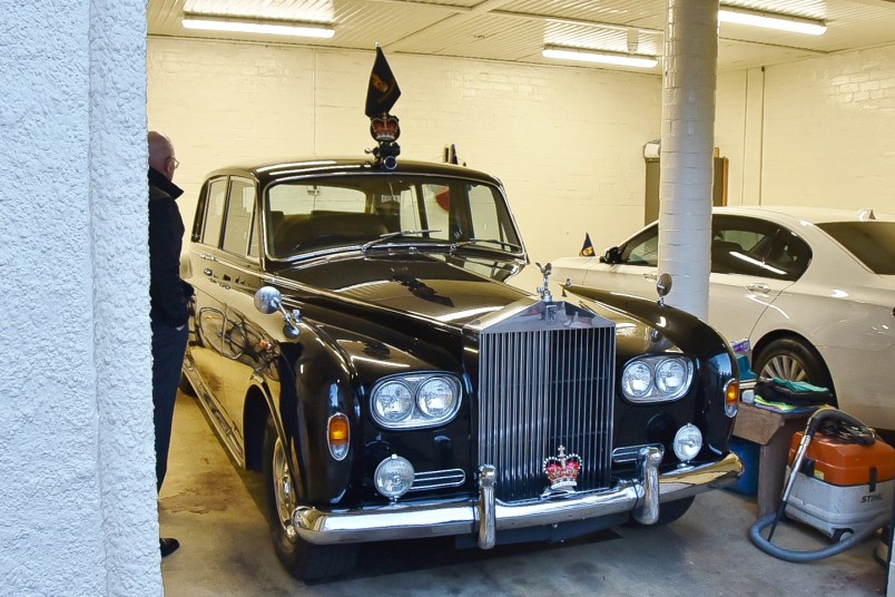 Image of the 1970's Rolls-Royce
