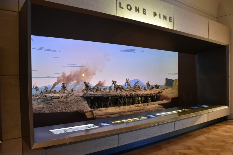 Image of a diorama of Lone Pine