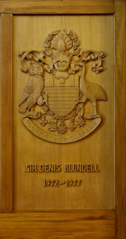 Sir Denis Blundell (1972-1977).