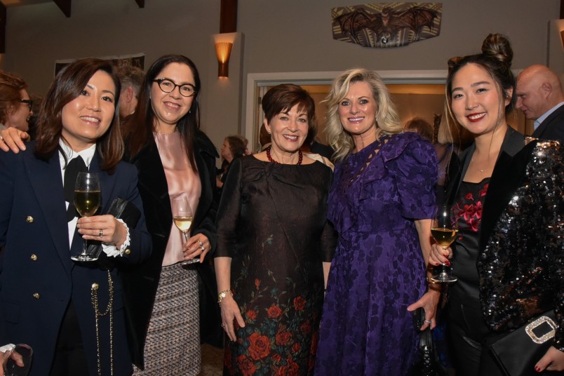 Dame Patsy Reddy with guests