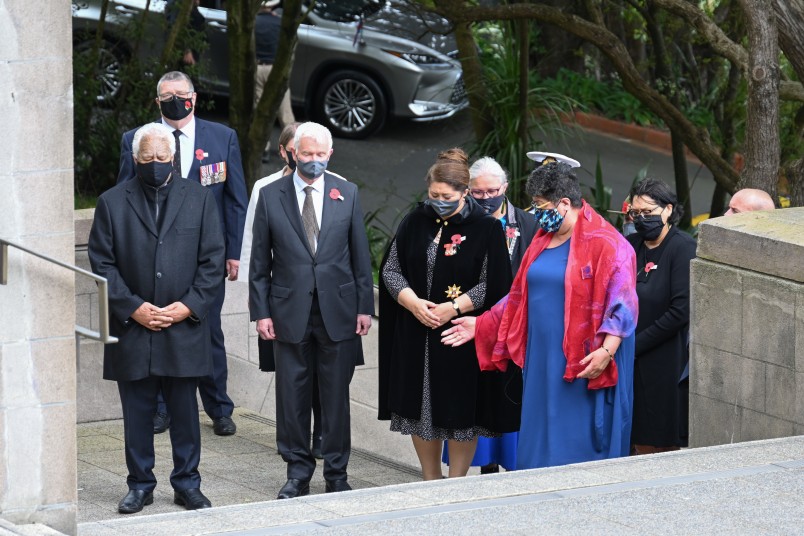 Dame Cindy Kiro and Dr Richard Davies welcomed onto Pukeahu