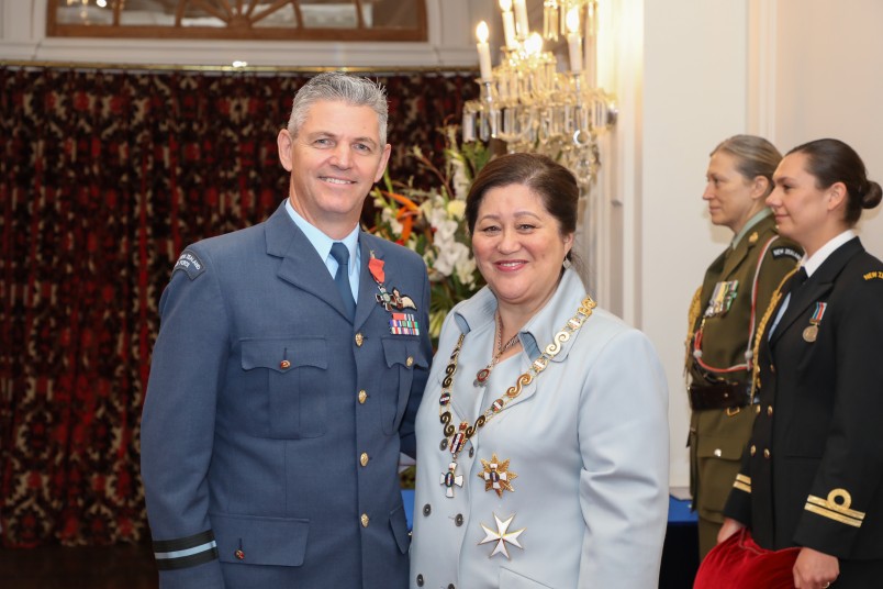 Air Commodore Darryn Webb, MNZM for services to the New Zealand Defence Force